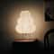 Style LED Rice Paper Desk Lamp, Tricolor Dimming Home Art Decoration, Living Room, Hotel, Bedroom, Bedside Night Light