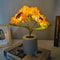 LED Night Light Rechargeable Sunflower Light Interior Bedroom Bedside Decoration Desktop Table Lamp 0