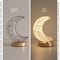Bedroom Crystal Touch Dimming Night Light Girls Room Home Decor USB Bedside LED Ambient Table Moon 1