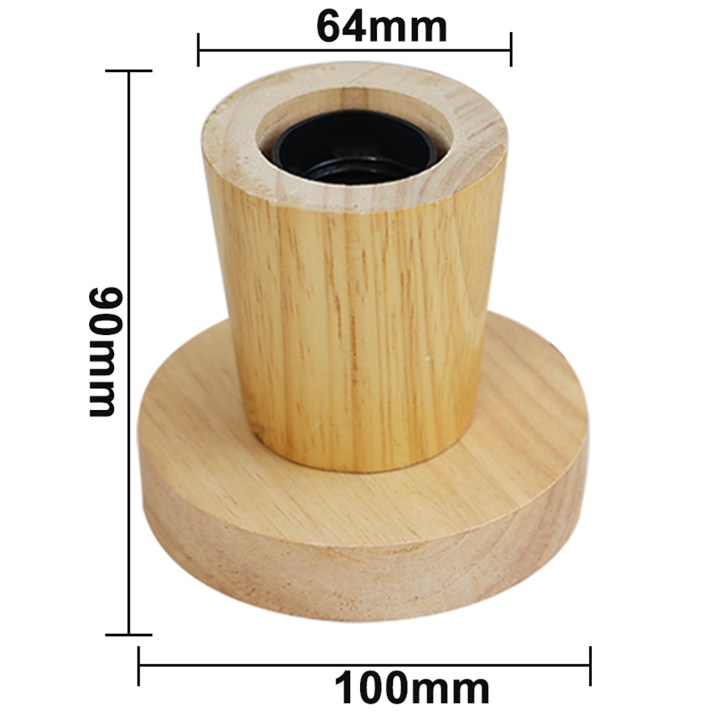 Retro Vintage Table Lamp, Wood Night Light Plug, Bedroom Bedside Desk Lamp, Floor Decor, Multiple Shapes, Ideal for Home