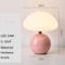 USB Socket Decorative Table Lamp, Pink/Orange/Red/White Beige Room Light, Night Light, Desk Light for Home