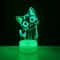 Cute Cat Night Light LED Cat Lamp For Kids USB Acrylic Novelty Table Nightlight Bedroom Room Decor 4