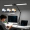 LED Desk Lamp For Home Adjustable EyeCaring Desk Light With Clamp Color Modes Brightness Settings F 7