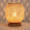 Bohemian Hand-woven Bamboo Table Lamps, Vintage Vine Rattan Decorative Lights for Study, Teahouse, Bedside