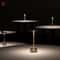 Aluminum Alloy Simple Decorative Lamp, LED Night Light, Retro Portable Rechargeable Touch Desk Lamp, Infinitely Dimmable