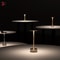Aluminum Alloy Simple Decorative Lamp, LED Night Light, Retro Portable Rechargeable Touch Desk Lamp, Infinitely Dimmable