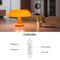 Classic Mushroom Table Lamp Modern Bauhaus Art Table Lamp Danish Designer Orange Decorative Table L 3