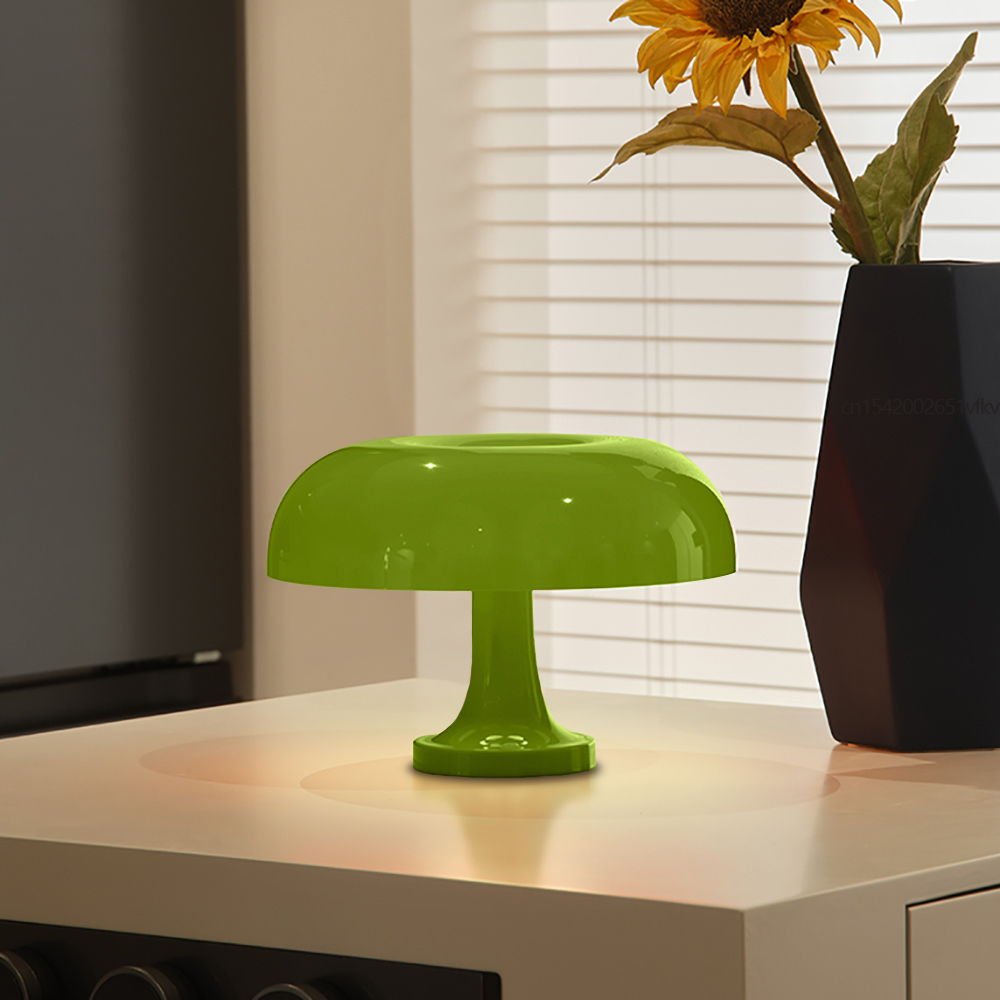 Classic Mushroom Table Lamp Modern Bauhaus Art Table Lamp Danish Designer Orange Decorative Table L 8