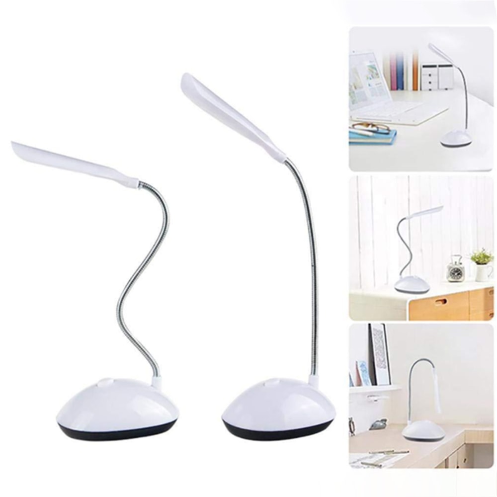 LED Folding Table Lamp Battery Powered Reading Light Eye Protection Night Lamp For Bedroom Bedside 2