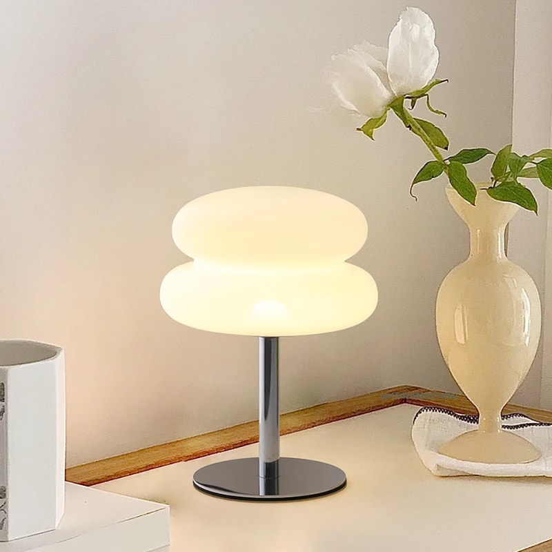 Table Lamp for Bedroom, USB Plug LED Mushroom Lamp, Living Room Ambient Lighting