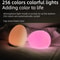 LED Night Lights USB Rechargeable Egg Shape RGB Lamp Eye Protection Baby Feeding Sleeping Outdoor B 2