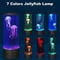 Jellyfish Lava Lamp, LED Aquarium Ocean Night Lights, 7 Colors Mood Light, Bedroom Desktop Decoration Gift