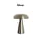 Retro Mushroom LED Table Lamp, Rechargeable Touch Sensor Bedside Lamp, Reading Light for Bedroom, Restaurant and Bar