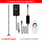 Tuya Floor Lamp with Smart APP Control, Modern LED Corner Light, Atmospheric Stand Lighting for Festival, Remote Control