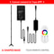 Tuya Floor Lamp with Smart APP Control, Modern LED Corner Light, Atmospheric Stand Lighting for Festival, Remote Control