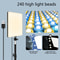 LED Photography Light with Scissor Arm Stand, Selfie Light for Zoom, YouTube Live Streaming, Conference Lighting Photo