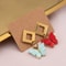 Earring Display Cards for Women, Kraft Paper Jewelry Packaging, Handmade Earring Studs Price Tags