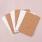Earring Display Cards for Women, Kraft Paper Jewelry Packaging, Handmade Earring Studs Price Tags