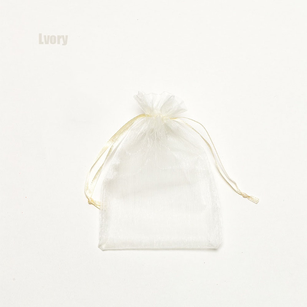 Wedding Christmas Gift Organza Bags Jewelry Packaging Display Pouches Drawable Set 14