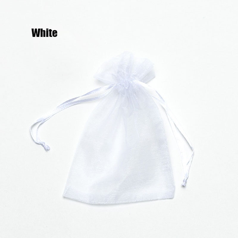 Wedding Christmas Gift Organza Bags Jewelry Packaging Display Pouches Drawable Set 17