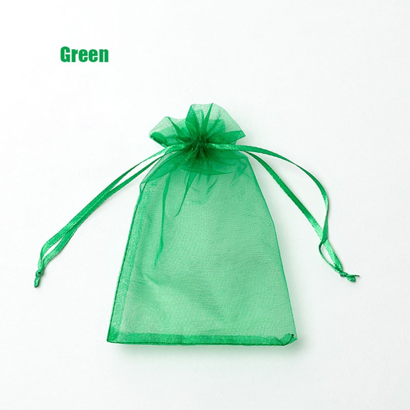 Wedding Christmas Gift Organza Bags Jewelry Packaging Display Pouches Drawable Set 26