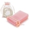 Pink Organza Drawstring Jewelry Small Bag For Earring Favor Wedding Packaging Pouch Organizer For B 8