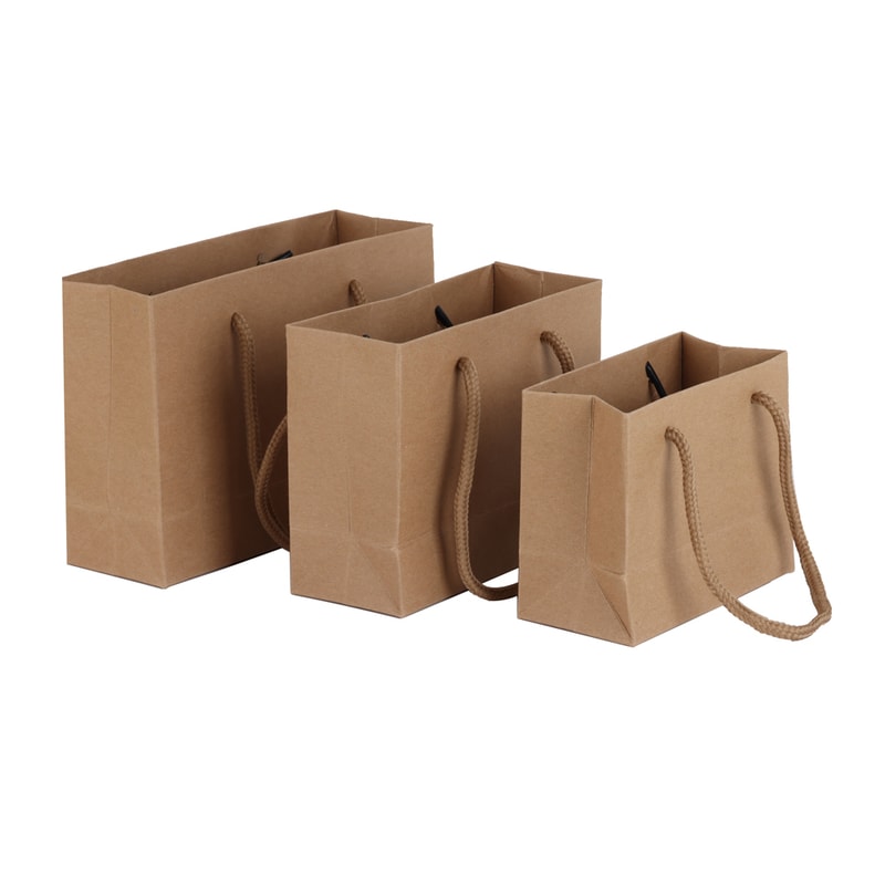 Simple Portable Gift Bag Hardpaper Jewelry Packaging Bag Business Wholesale Gift Bag For Packaging 9