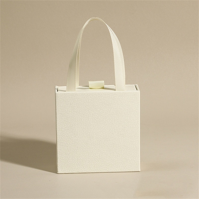 Creative Drawer Jewelry Packaging Box, Necklace Ring Storage Organizer, Earring Bracelet Display Stand Solid Color Paper