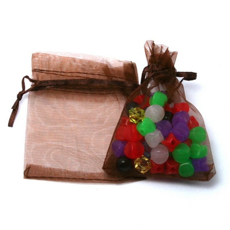 Top Sale Drawstring Organza Jewelry Pouches Wedding Gift Bags DIY Jewelry Packaging Display Beads S 9