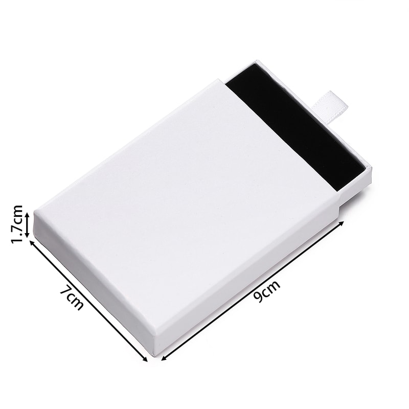 Creative Drawer Jewelry Packaging Box, Necklace, Ring, Earring, Bracelet Storage Organizer Display Stand, Solid Color