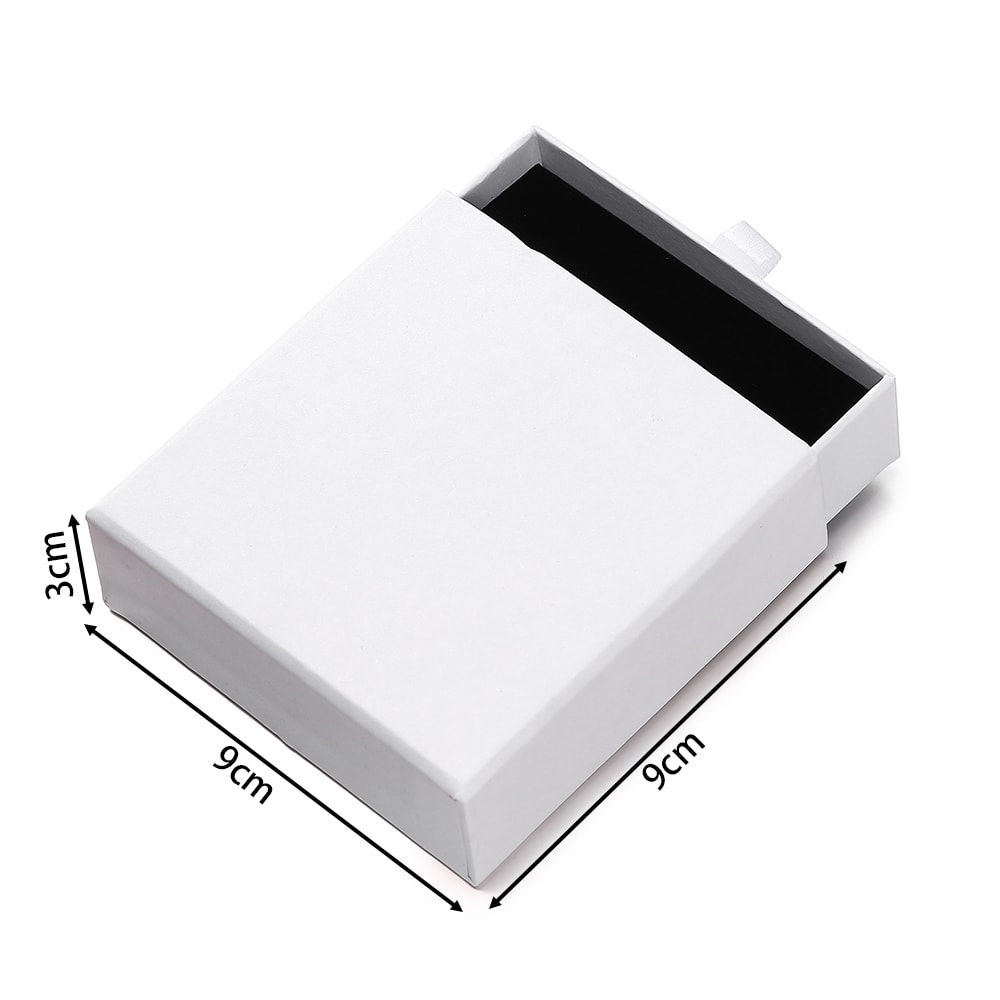 Creative Drawer Jewelry Packaging Box, Necklace, Ring, Earring, Bracelet Storage Organizer Display Stand, Solid Color