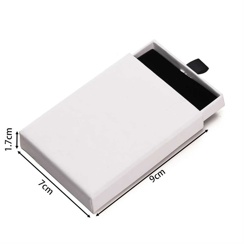 Creative Drawer Jewelry Packaging Box, Necklace, Ring, Earring, Bracelet Storage Organizer Display Stand, Solid Color