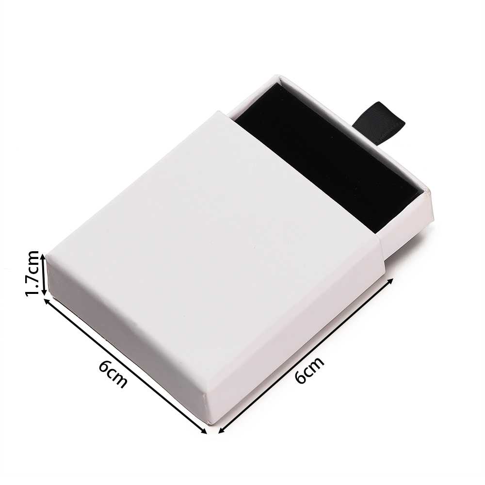 Creative Drawer Jewelry Packaging Box, Necklace, Ring, Earring, Bracelet Storage Organizer Display Stand, Solid Color