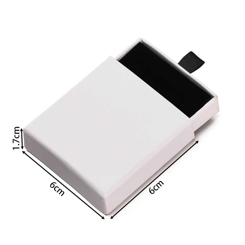 Creative Drawer Jewelry Packaging Box, Necklace, Ring, Earring, Bracelet Storage Organizer Display Stand, Solid Color