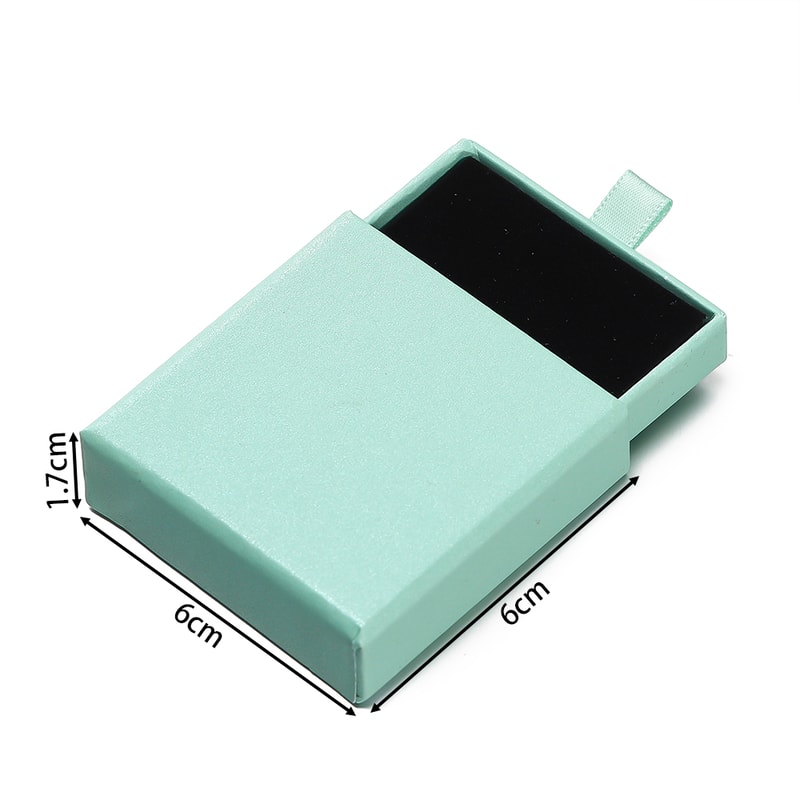 Creative Drawer Jewelry Packaging Box, Necklace, Ring, Earring, Bracelet Storage Organizer Display Stand, Solid Color