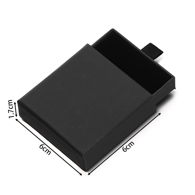 Creative Drawer Jewelry Packaging Box, Necklace, Ring, Earring, Bracelet Storage Organizer Display Stand, Solid Color