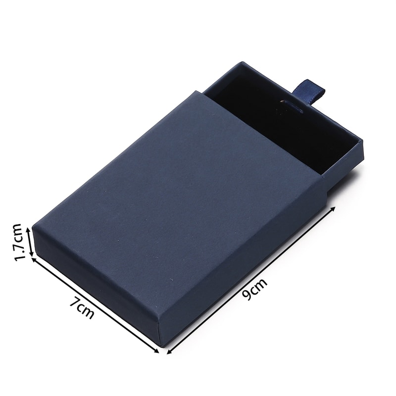 Creative Drawer Jewelry Packaging Box, Necklace, Ring, Earring, Bracelet Storage Organizer Display Stand, Solid Color