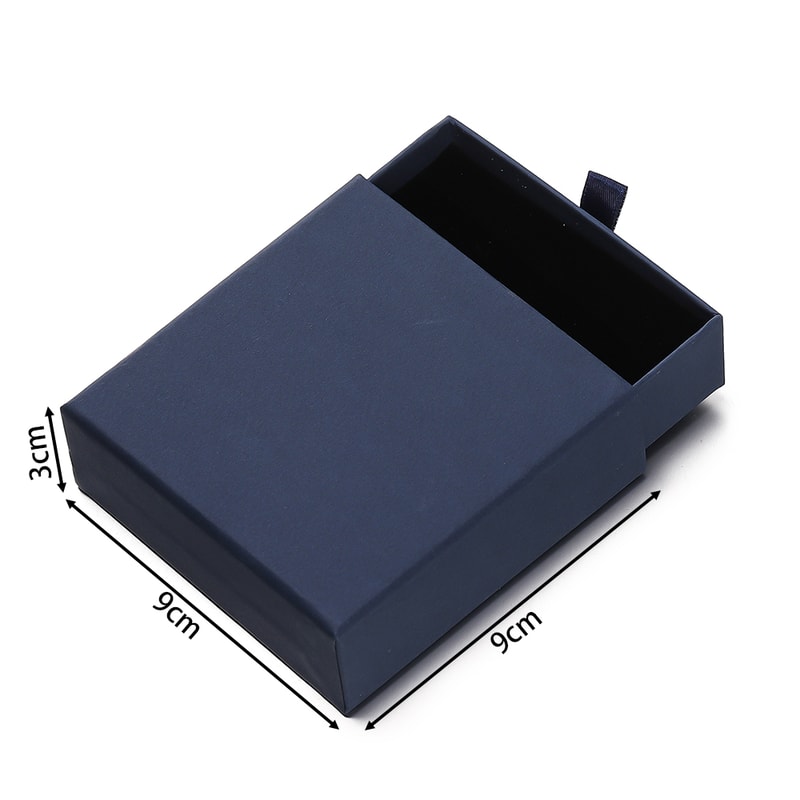 Creative Drawer Jewelry Packaging Box, Necklace, Ring, Earring, Bracelet Storage Organizer Display Stand, Solid Color