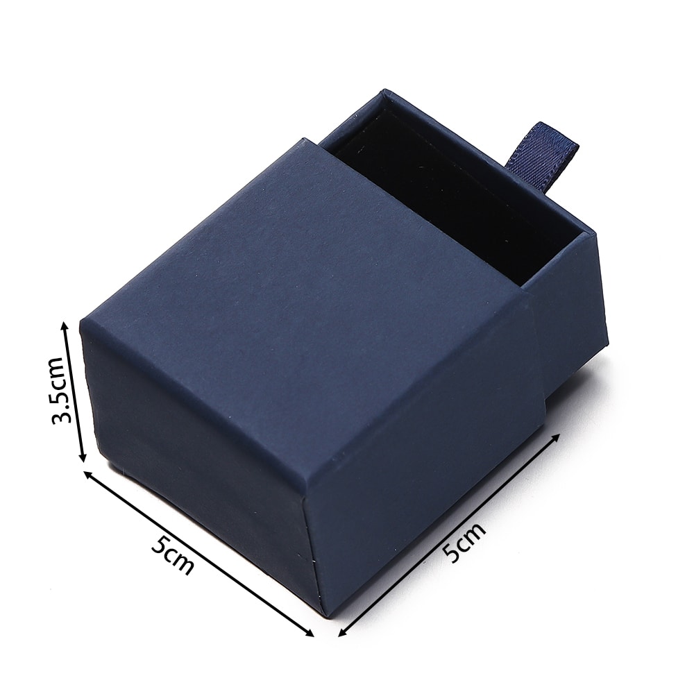 Creative Drawer Jewelry Packaging Box, Necklace, Ring, Earring, Bracelet Storage Organizer Display Stand, Solid Color