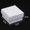Frosted White Jewelry Packing Carton Box, Handbag Fashion Holder, Jewelry Organizer Storage Gift Box
