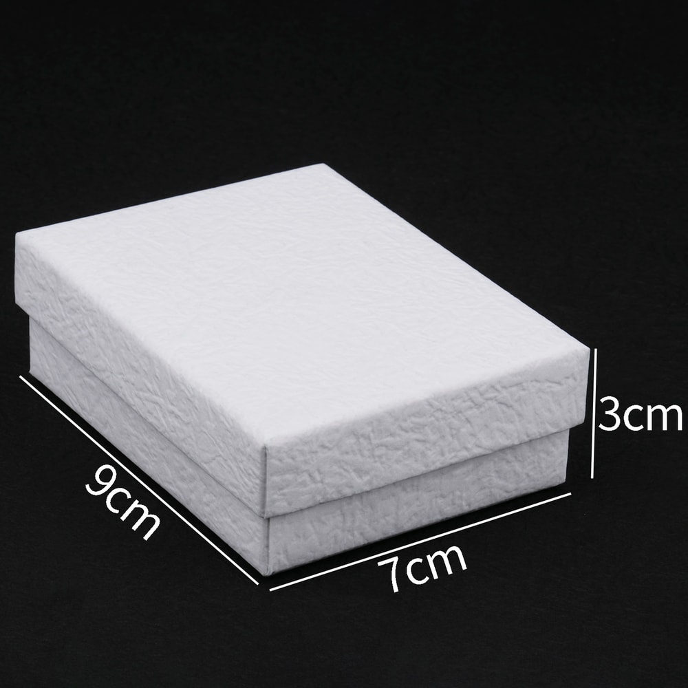 Frosted White Jewelry Packing Carton Box, Handbag Fashion Holder, Jewelry Organizer Storage Gift Box