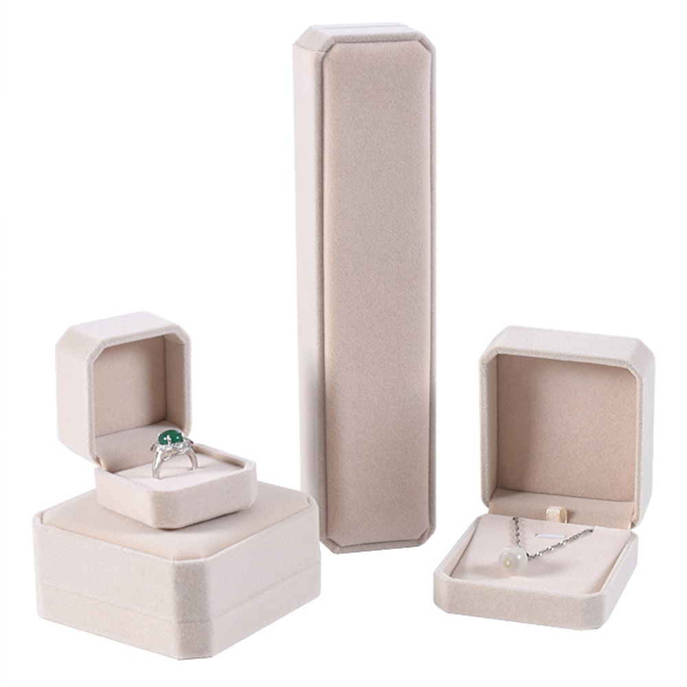 Ring Box Necklace Packaging Organizer Jewelry Packaging Bulk Gift Box Earring Holder Necklace Organ