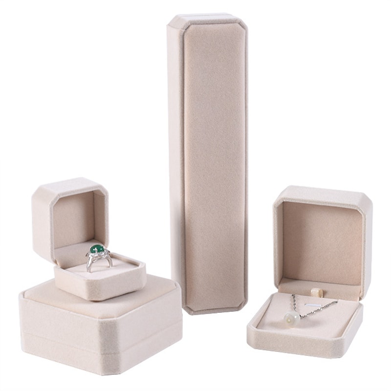 Ring Box Necklace Packaging Organizer Jewelry Packaging Bulk Gift Box Earring Holder Necklace Organ