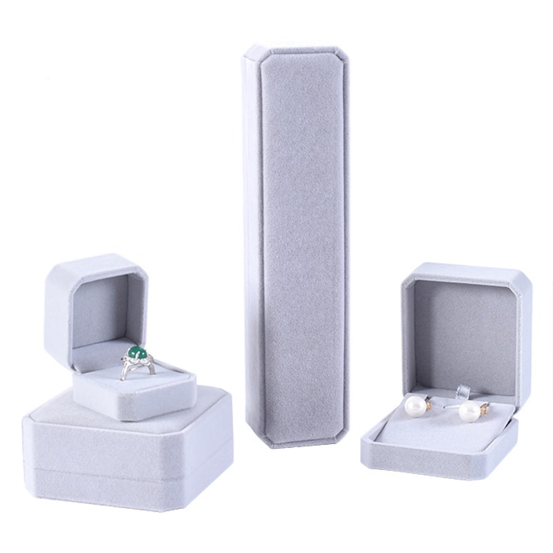 Ring Box Necklace Packaging Organizer Jewelry Packaging Bulk Gift Box Earring Holder Necklace Organ