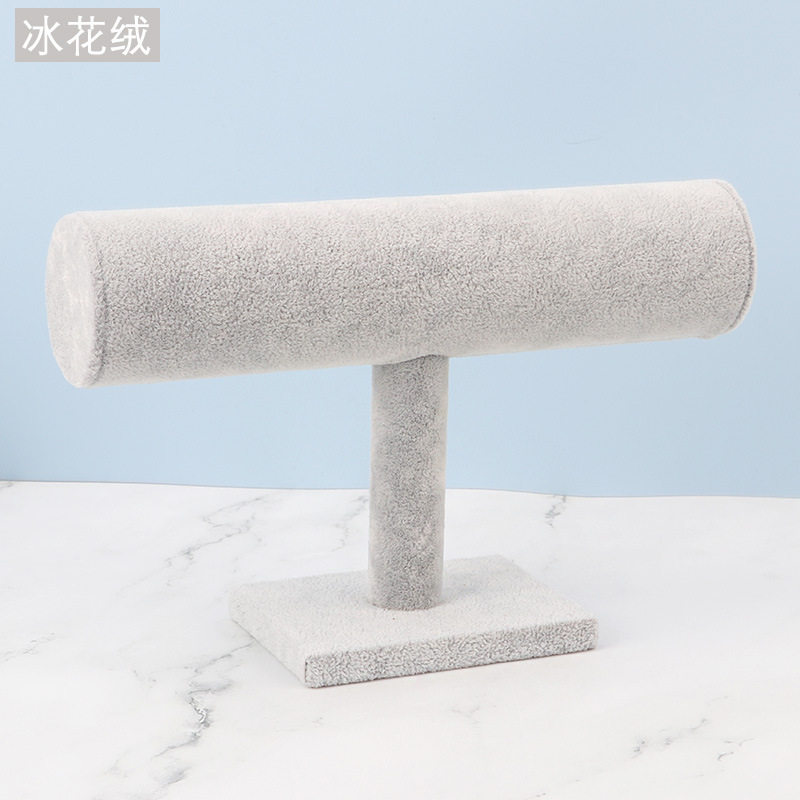 Jewelry Chain Hairband Display Stand Necklace Bracelet Tbar Rack Holder Watch Display Holder Organi 8