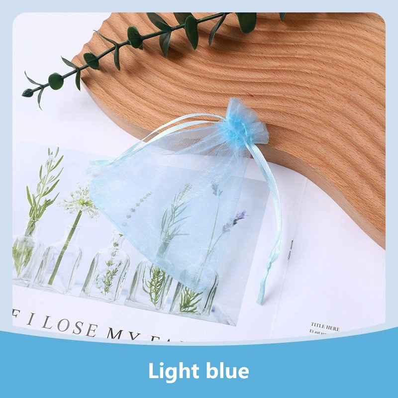 Organza Bags Jewelry Bag For Wedding Party Decoration Drawable Gift Pouches Jewelry Packaging For S 10