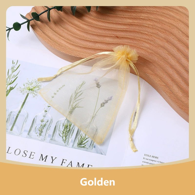 Organza Bags Jewelry Bag For Wedding Party Decoration Drawable Gift Pouches Jewelry Packaging For S 15