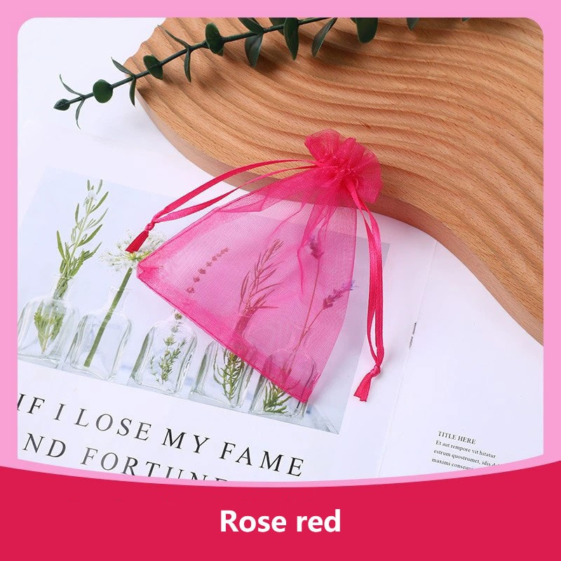 Organza Bags Jewelry Bag For Wedding Party Decoration Drawable Gift Pouches Jewelry Packaging For S 19