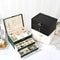 High-End Multi-Layer Jewelry Box, Large Capacity Earring Storage Organizer, Household Oxidation Finish