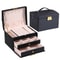 Lock Arch Three-Layer Jewelry Box, Jewelry Storage Box for All Jewelry Types